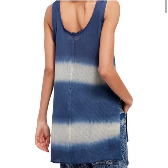 1️⃣5️⃣Free People Joni Maxi Cotton T-Shirt Out To Sea Combo - Picture 3 of 5